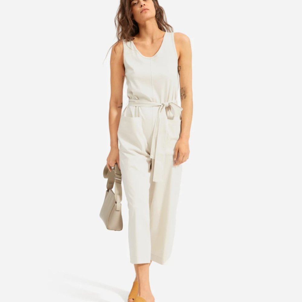 Everlane Luxe Cotton Jumpsuit